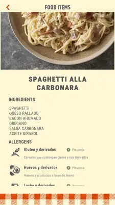 Muerde la Pasta android App screenshot 7